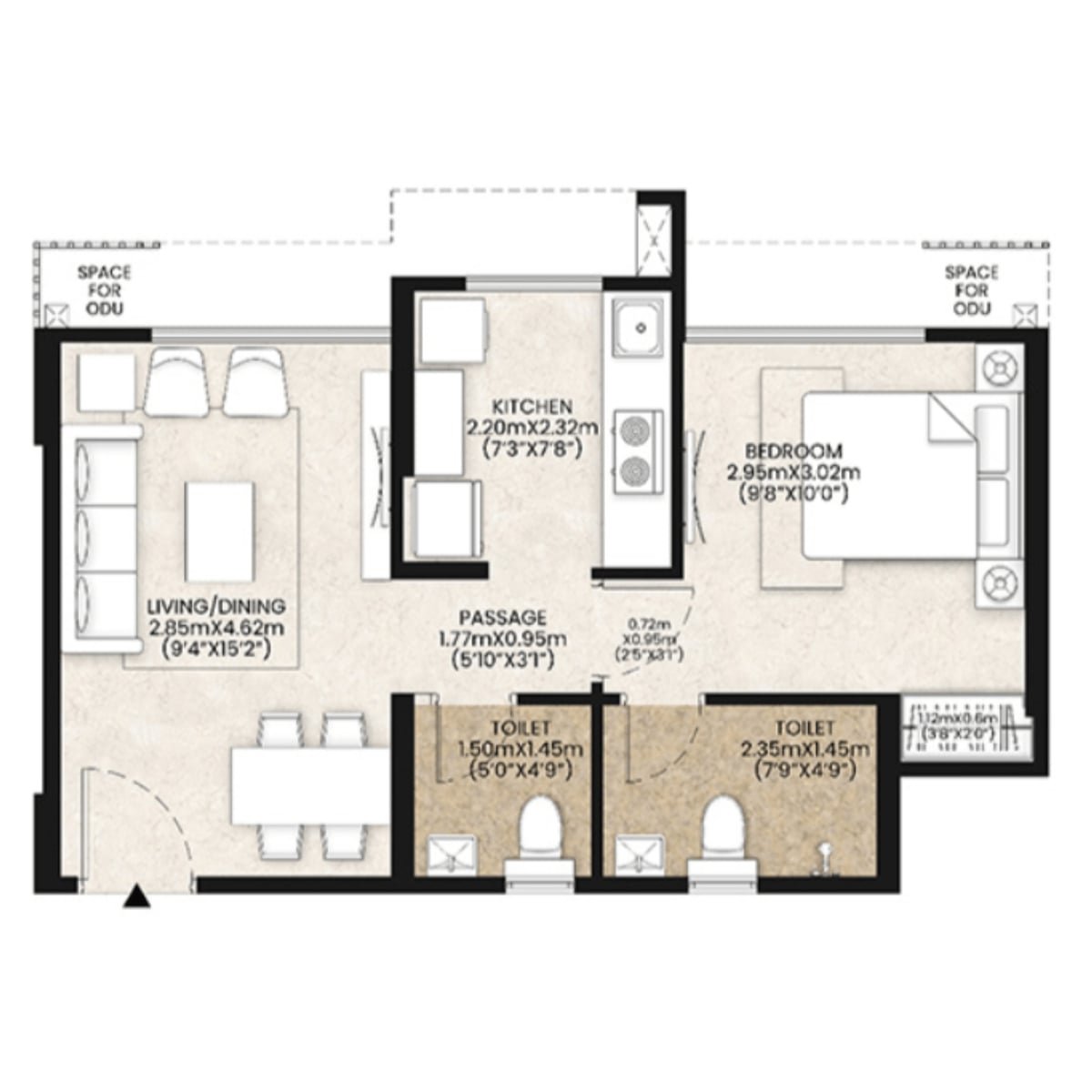Mahindra-Happinest-Floor-Plan-1-BHK-414-sqft-
