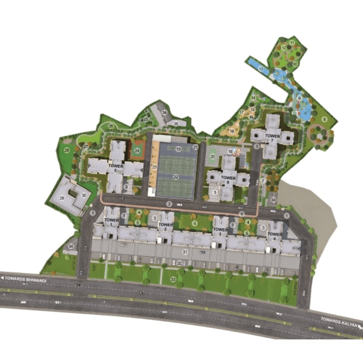 Mahindra-Happinest-Floor-Plan-Master-Layout-